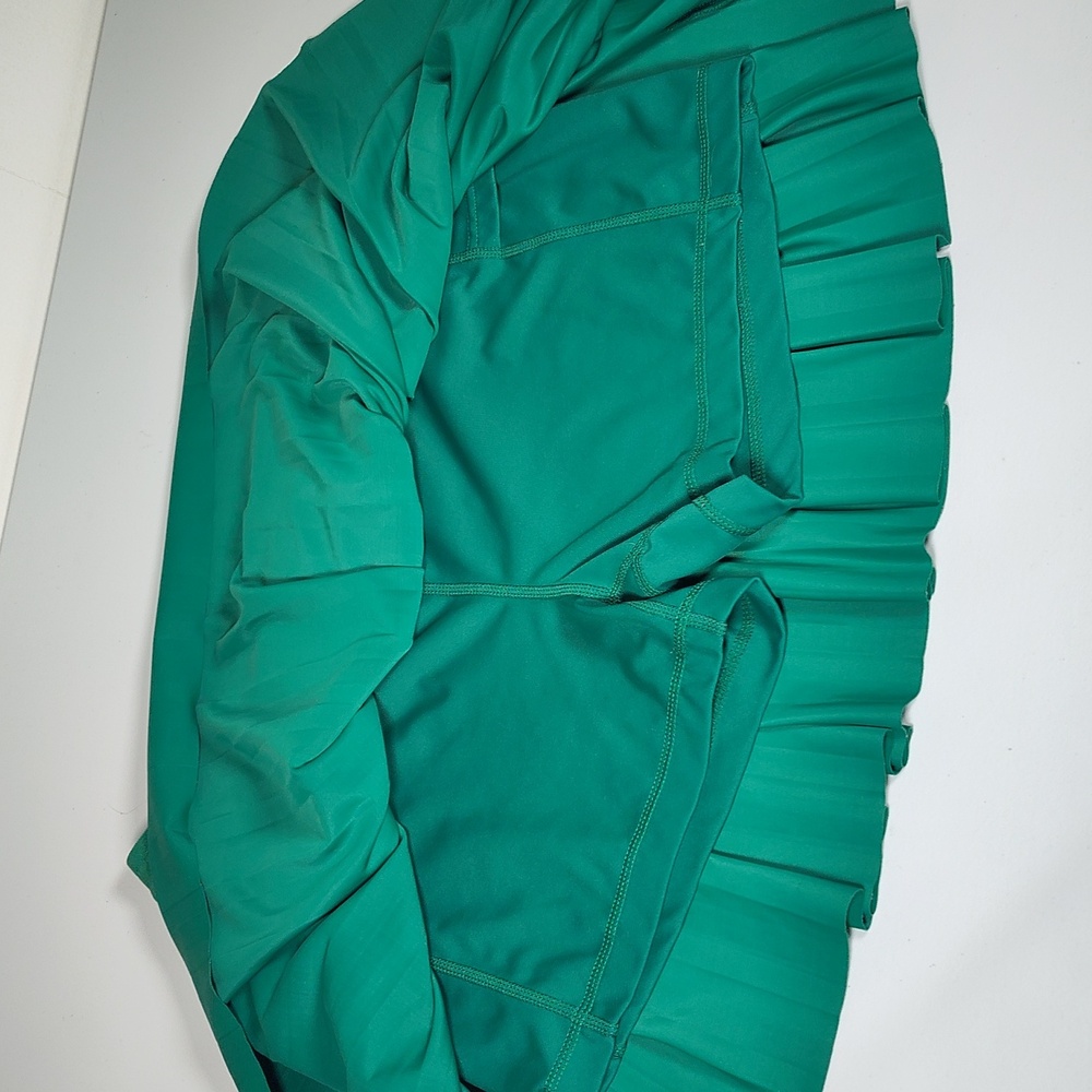 Prince Pickleball green pleated athletic mini skort S - Picture 6 of 8